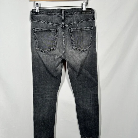 Citizens of Humanity cropped slim fit denim Premium Vintage Elsa jeans 28 black - Picture 3 of 11